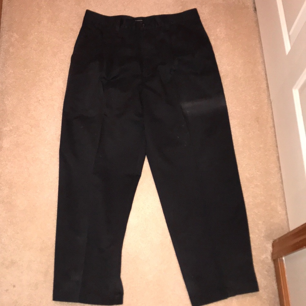Men’s black dress pants